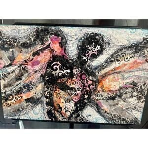 Angel of Chaos by Glenda Goodrich Original Mixed Media Art